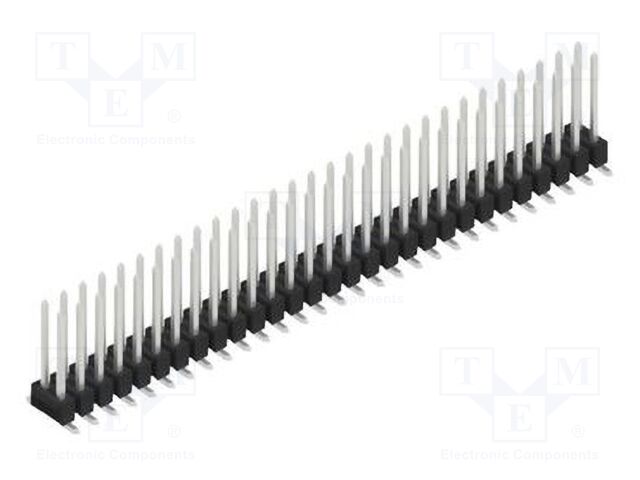 Connector: pin strips; pin header; male; PIN: 58; 2.54mm; SMT; 2x29