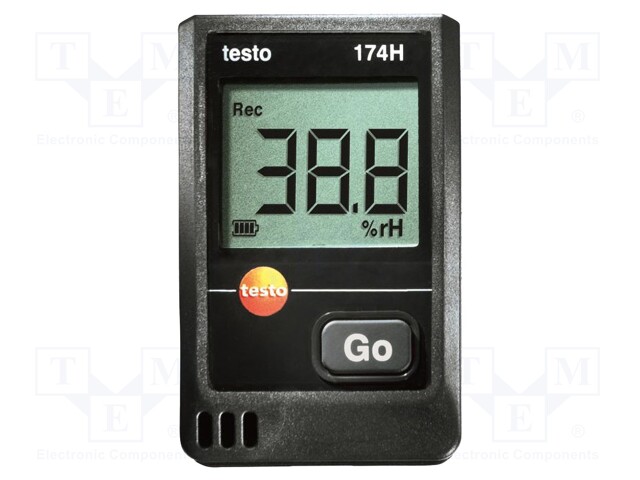 Data logger; temperature,humidity; Temp: -30÷70°C; 60x38x18.5mm