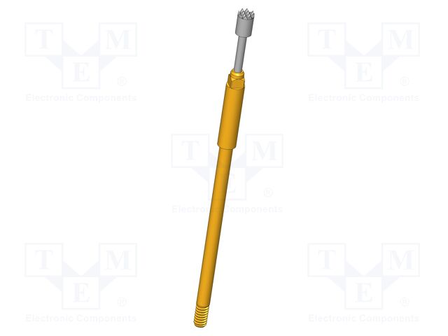 Test needle; Operational spring compression: 4mm; 8A; Ø: 2mm; 3N