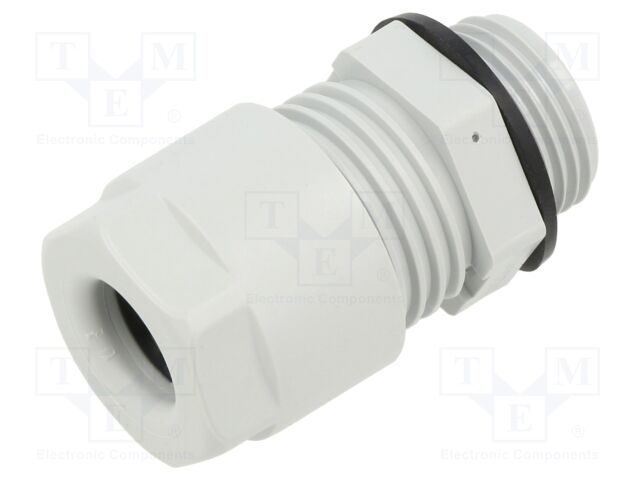 Cable gland; M20; IP66,IP68; polyamide; grey