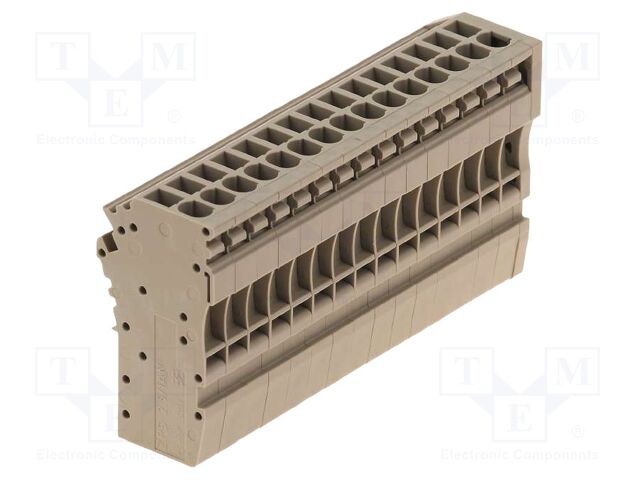 Connector: pluggable terminal block; -50÷120°C; PIN: 30; straight