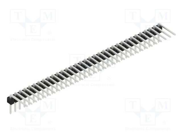 Connector: pin strips; pin header; male; PIN: 33; 2.54mm; THT; 1x33