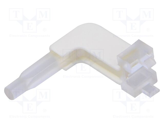 Fiber for LED; Ø2.8mm; No.of mod: 1; Front: flat; H: 15mm