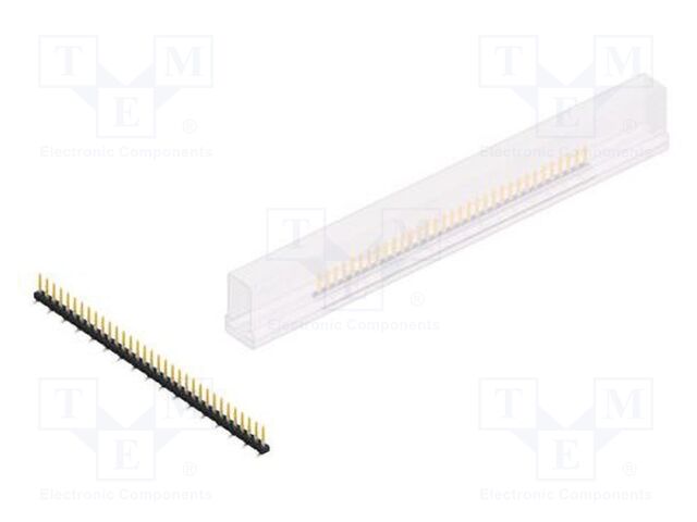 Connector: pin strips; pin header; male; PIN: 33; 2mm; SMT; 1x33