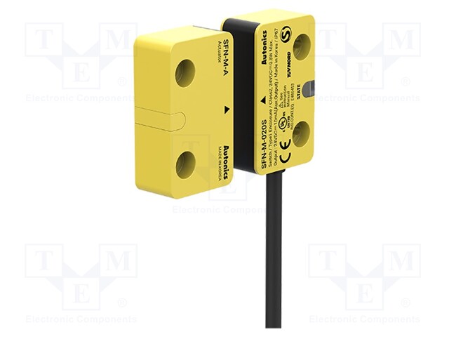 Safety switch: magnetic; SFN; IP67; Electr.connect: 5m lead; 24VDC