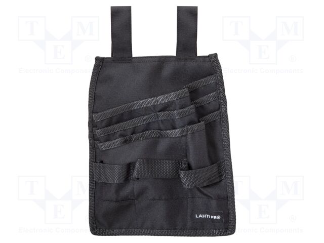 Tools pocket; black; poliester 600D; 2pcs.