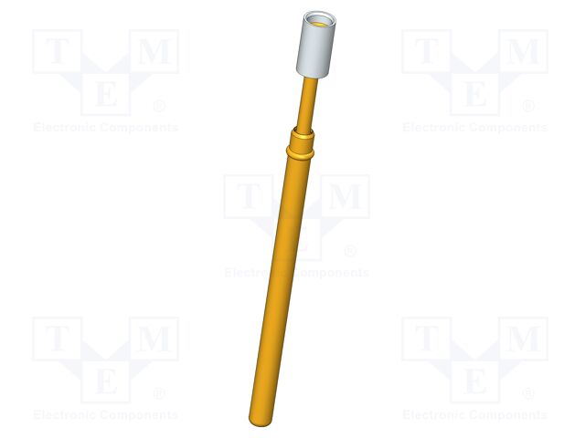 Test needle; Operational spring compression: 4mm; 5A; Ø: 2.3mm