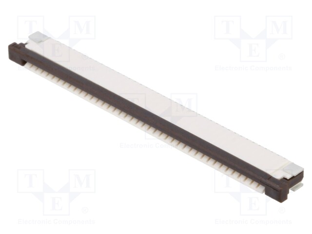 Connector: FFC (FPC); horizontal; PIN: 40; ZIF; SMT; 50V; 0.4A