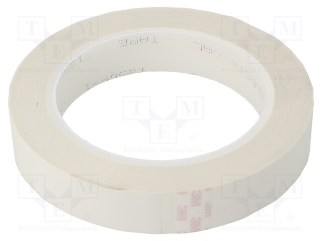 Tape: electrical insulating; W: 19mm; L: 66m; Thk: 63um; white; 100%