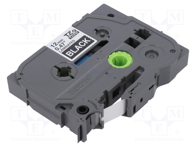 Tape; Width: 12mm; Colour: black; Character colour: white; L: 8m