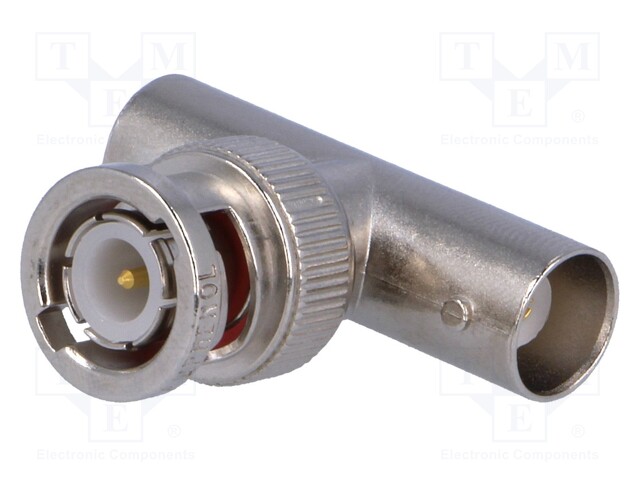 T adapter; BNC plug,BNC socket x2; 50Ω; delrin (POM); Vswr: 1.3
