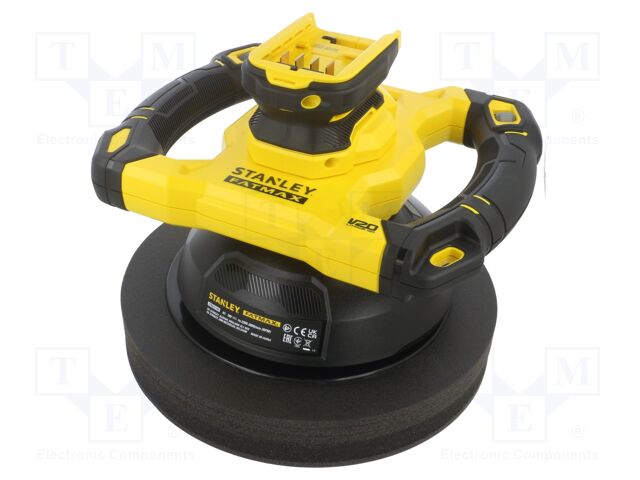 Polisher; battery; 2800rpm; 254mm; 18VDC; Features: 3 gears