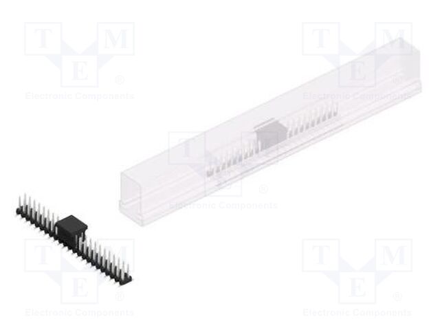 Connector: pin strips; pin header; male; PIN: 46; 2mm; SMT; 2x23