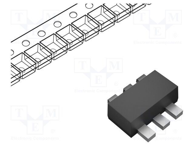 Temperature Sensor IC, Open Drain, ± 0.5°C, -40 °C, 125 °C, SOT, 6 Pins