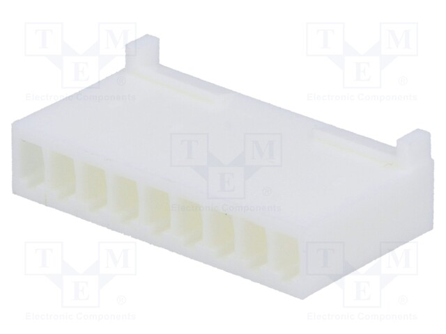 Plug; wire-board; female; KK 254; 2.54mm; PIN: 9; w/o contacts