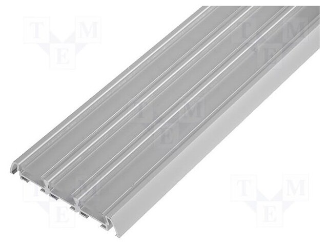 Profiles for LED modules; transparent; surface; L: 2m; aluminium