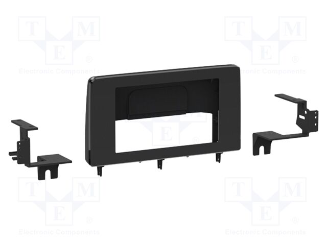 Radio frame; Honda; 2 DIN; black