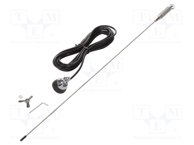 Antenna; car top,automotive,external; TETRA,UHF,VHF; cables
