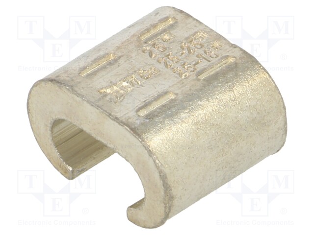 Copper; 25mm2; tinned; 4AWG; Connector: C shape crimp