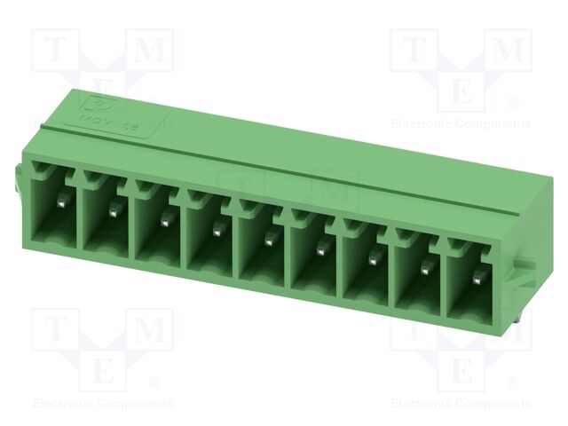 PCB headers, nominal cross section: 1.5 mm?, color: green, n
