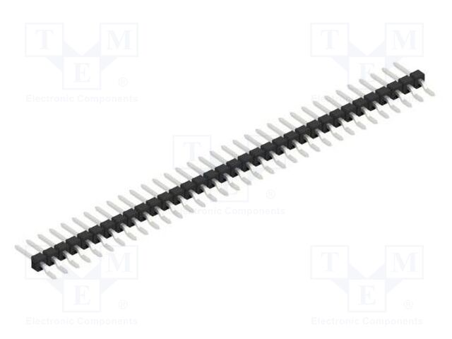 Connector: pin strips; pin header; male; PIN: 34; 2.54mm; SMT; 1x34