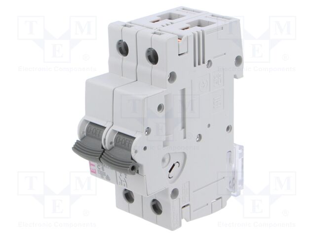 Circuit breaker; 230/400VAC; for DIN rail mounting; Charact: C