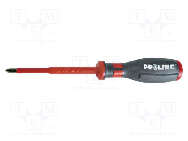 Screwdriver; insulated; Pozidriv®; PZ0; 100mm; SOFT-TOUCH