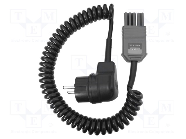 Adapter; angle plug Uni-Schuko