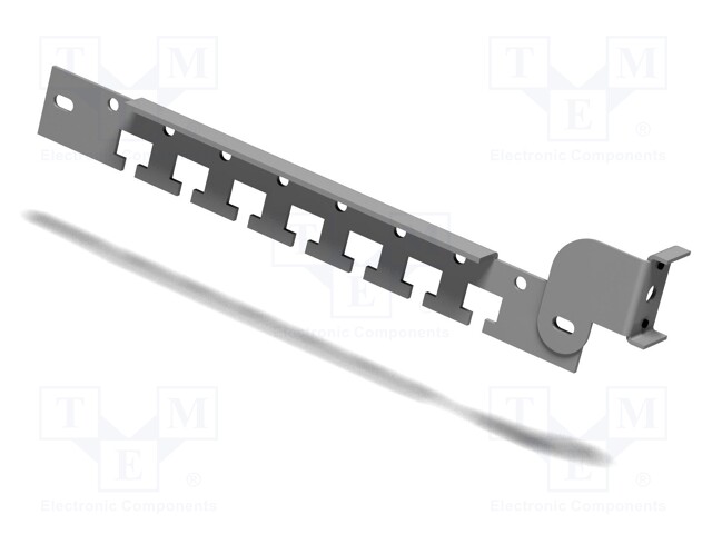 Cross rail; steel; L: 332mm; D: 14mm; Plating: zinc