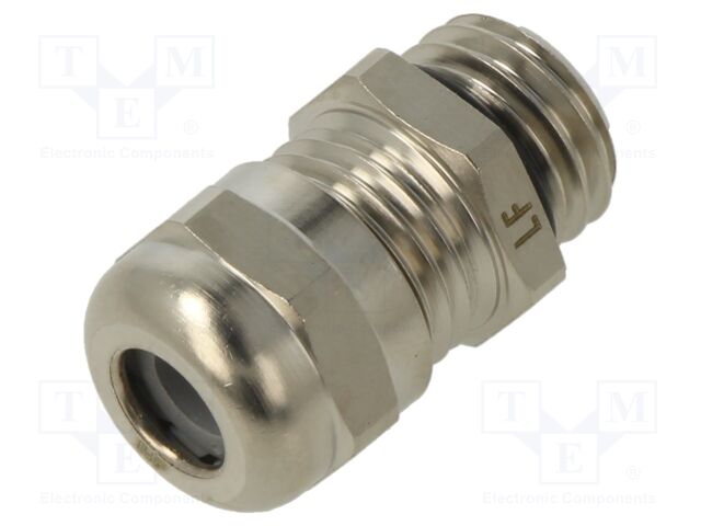 Cable gland; M12; 1.5; IP68; brass; lead free