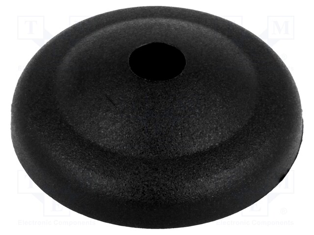 Foot; Base dia: 39mm; polyamide; H: 14mm; Series: ECO Feet