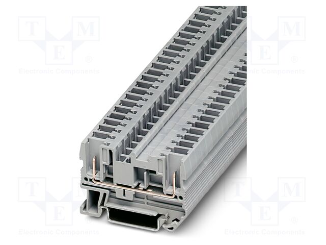 Splice terminal: rail; ST; PA; terminals: 2; W: 6.2mm; H: 55.9mm