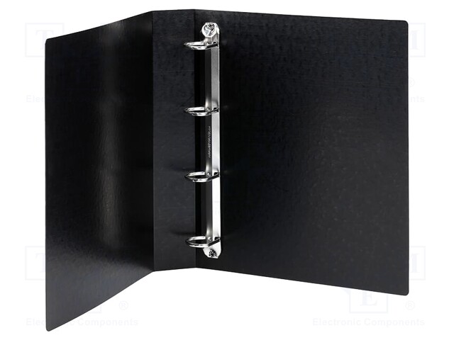 Binder; ESD; A4; 25mm; Application: for storing documents; black