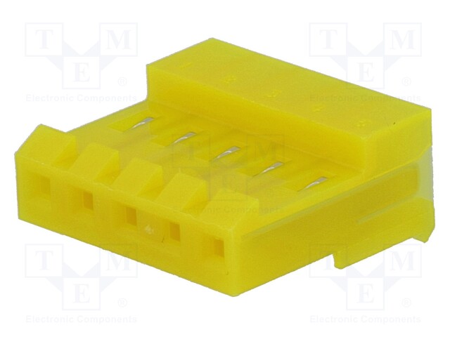 Plug; wire-board; female; MTA-156; 3.96mm; PIN: 5; IDC; for cable