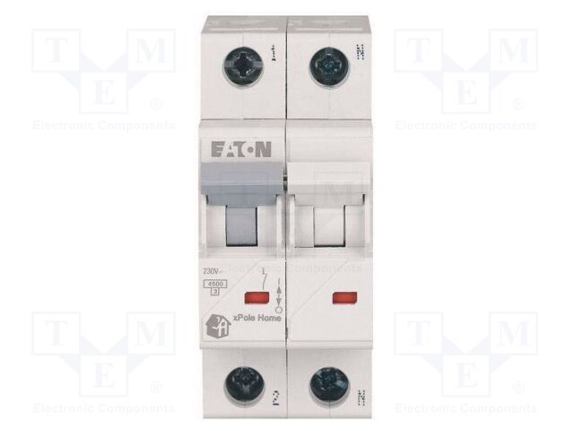 Circuit breaker; 230/400VAC; Inom: 32A; Poles: 1+N; DIN; Charact: C