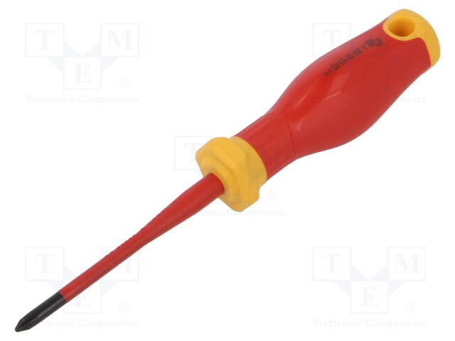 Screwdriver; insulated; Phillips; PH1; 80mm; 1kVAC