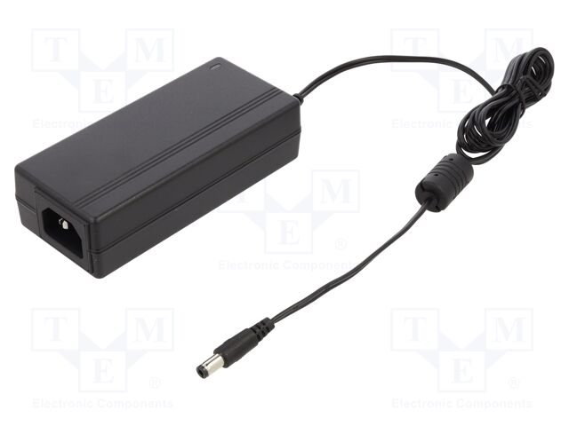 Power supply: switching; 24VDC; 2.7A; Out: 5,5/2,5; 65W; 90÷264VAC