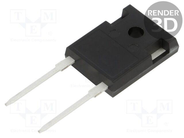 Diode: rectifying; THT; 1.2kV; 40A; tube; Ifsm: 475A; Ufmax: 1.1V