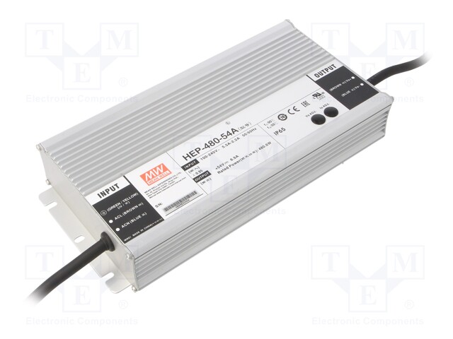 Power supply: switched-mode; to work in difficult conditions
