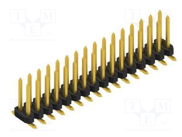 Connector: pin strips; pin header; male; PIN: 32; 2mm; SMT; 2x16