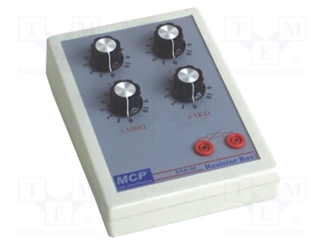 Decade box: resistance; 1÷10kΏ; Number of ranges: 4; 20mA