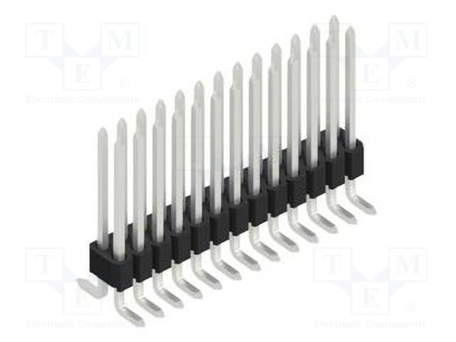 Connector: pin strips; pin header; male; PIN: 26; 1.27mm; SMT; 2x13