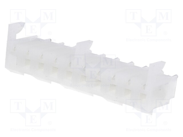 Socket; wire-board; female; 3.96mm; PIN: 10; THT; on PCBs; tinned