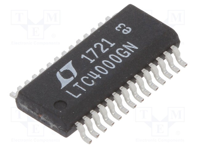 PMIC; battery charger controller; Uin: 3÷60V; SSOP28