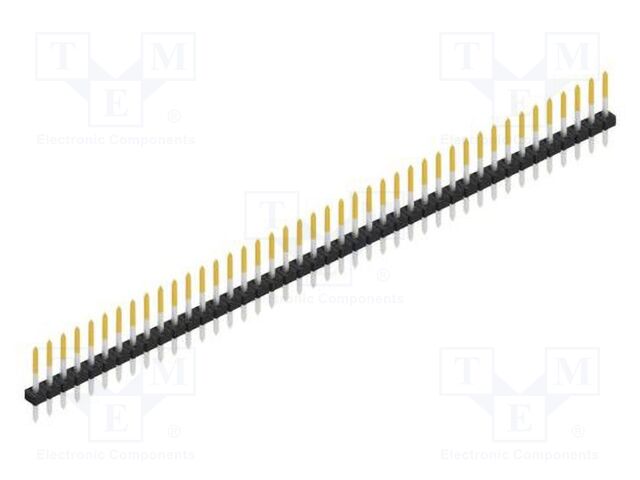 Connector: pin strips; pin header; male; PIN: 42; 2mm; THT; 1x42