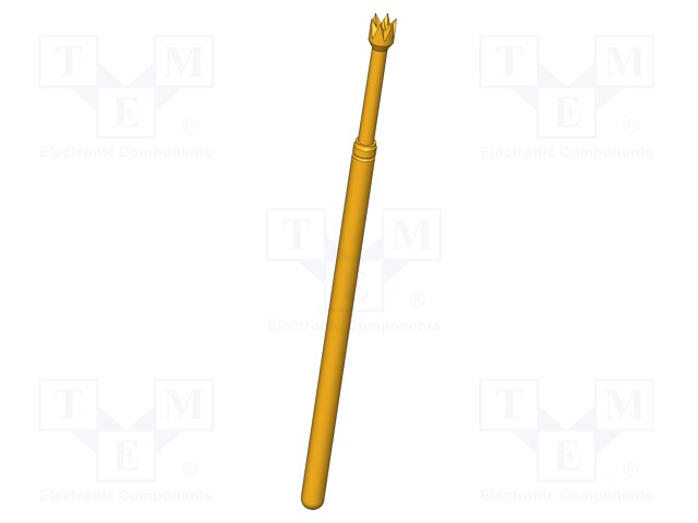 Test needle; Operational spring compression: 4.3mm; 5A; Ø: 1.5mm