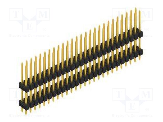 Connector: pin strips; pin header; male; PIN: 52; 2.54mm; THT; 2x26
