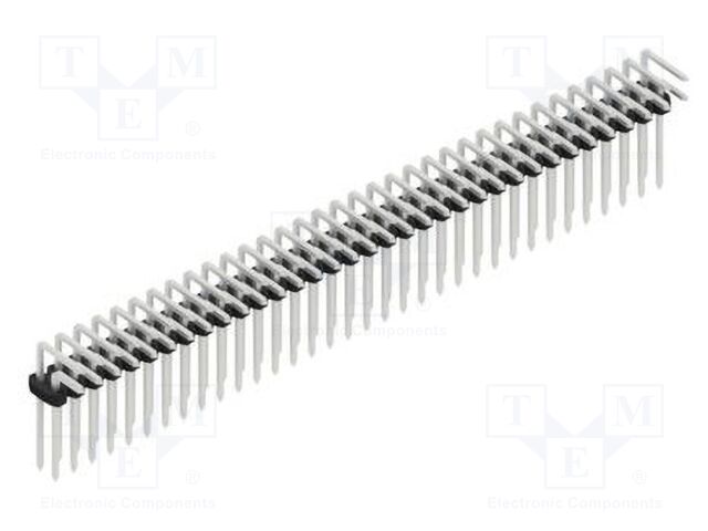 Connector: pin strips; pin header; male; PIN: 68; 2mm; THT; 2x34