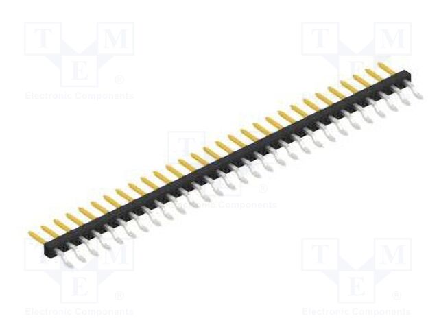 Connector: pin strips; pin header; male; PIN: 29; 2mm; SMT; 1x29