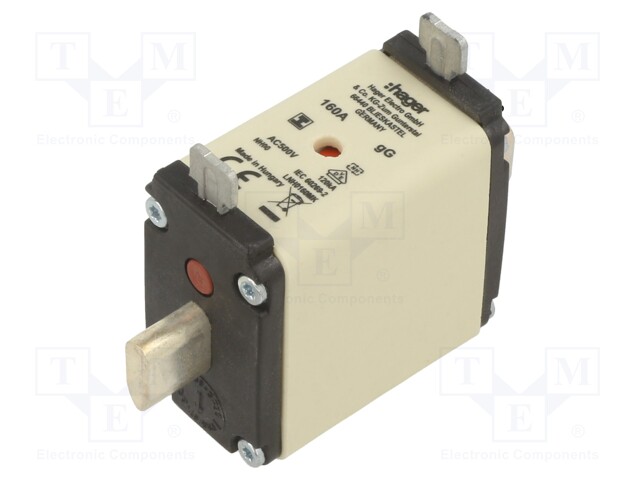 Fuse: fuse; gG; 160A; 500VAC; industrial; NH00